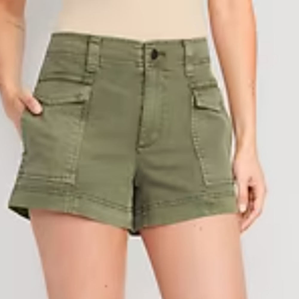 NWT Old Navy Mid Rise Cargo Short in Alpine Tundra XXL